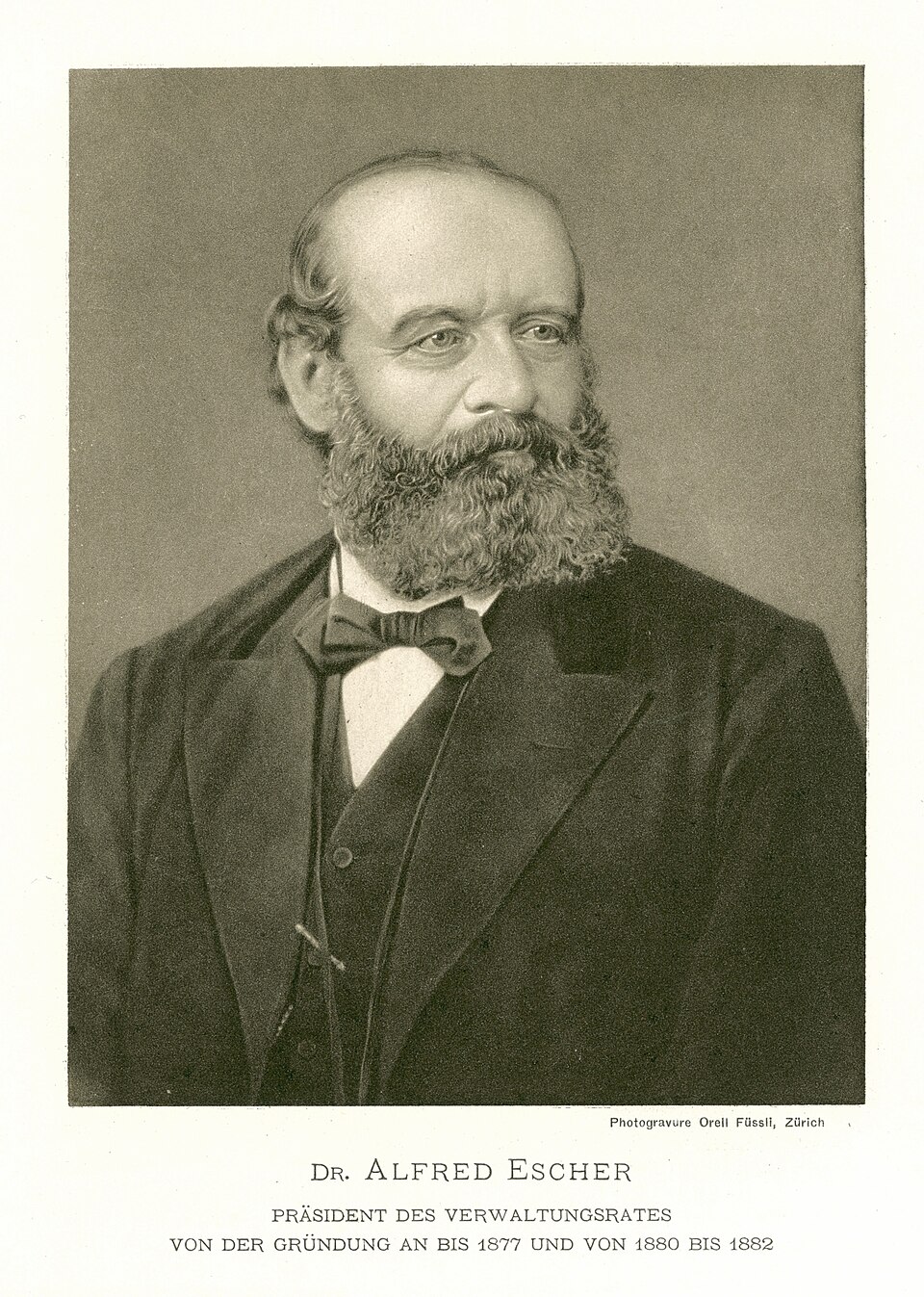 Alfred Escher portrait